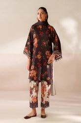 BAROQUE-3PC VISCOSE PRINTED SHIRT WITH VISCOSE PRINTED DUPATTA AND TROUSER-GM-2634