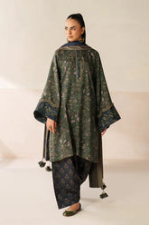 BAROQUE-3PC VISCOSE PRINTED SHIRT WITH VISCOSE PRINTED DUPATTA AND TROUSER-GM-2632