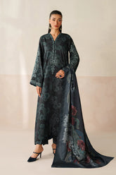 BAROQUE-3PC VISCOSE PRINTED EMB SHIRT WITH VISCOSE PRINTED DUPATTA AND TROUSER-GM-2631