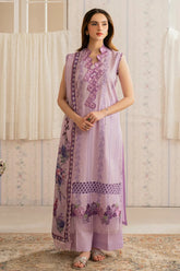 ASIFA NABEEL-3PC LAWN EMBROIDERED SHIRT WITH MONARK PRINTED DUPATTA AND TROUSER-GM-3756