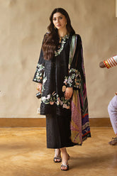MUSHQ-3PC LAWN EMBROIDERED SHIRT WITH MONARK PRINT DUAPATTA AND TROUSER-GM-3719