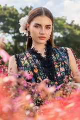 MARIA.B-3PC LAWN PRINTED SHIRT WITH CHIFFON PRINT DUPATTA AND PRINT TROUSER-GM-2504