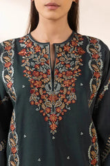SAPPHIRE-3PC LAWN EMBROIDERED SHIRT WITH MONARK PRINT DUAPATTA AND TROUSER-GM-3651
