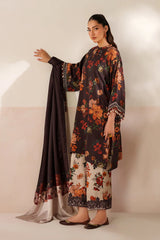 BAROQUE-3PC VISCOSE PRINTED SHIRT WITH VISCOSE PRINTED DUPATTA AND TROUSER-GM-2634