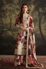 ZAINAB CHOTANI-3PC SHAMOZE SILK PRINTED EMBROIDERED SHIRT WITH SOFT SILK PRINTED EMB DUPATTA & EMB TROUSER-GM-1706