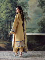 JADE - 3PC LAWN HEAVY EMBROIDERED SHIRT WITH CHIFFON EMBROIERED DUPATTA AND EMB TROUSER-GM-3802
