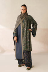 BAROQUE-3PC VISCOSE PRINTED SHIRT WITH VISCOSE PRINTED DUPATTA AND TROUSER-GM-2632