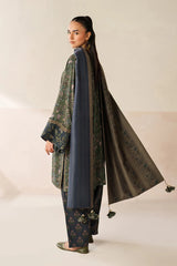 BAROQUE-3PC VISCOSE PRINTED SHIRT WITH VISCOSE PRINTED DUPATTA AND TROUSER-GM-2632