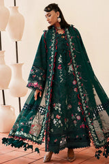 SUFFUSE-3PC LAWN EMBROIDERED SHIRT WITH ORGANZA EMBROIDERED DUPATTA AND TROUSER -GM-4773