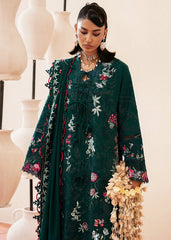 SUFFUSE-3PC LAWN EMBROIDERED SHIRT WITH ORGANZA EMBROIDERED DUPATTA AND TROUSER -GM-4773