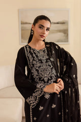 BATIK-3PC DHANAK EMBROIDERED SHIRT WITH CHIFFON EMBROIDERED DUPATTA & EMB TROUSER-GM-4193