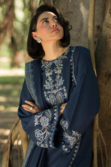 ASIM JOFA- 3PC LAWN EMBROIDERED SHIRT WITH LAWN EMBROIDERED DUPATTA AND TROUSER -GM-3659