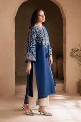 BATIK-3PC LAWN EMBROIDERED SHIRT WITH CHIFFOON EMBROIDERED DUPATTA AND EMB TROUSER-GM-4621