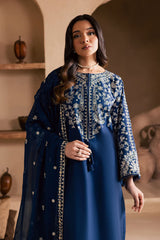 BATIK-3PC LAWN EMBROIDERED SHIRT WITH CHIFFOON EMBROIDERED DUPATTA AND EMB TROUSER-GM-4621