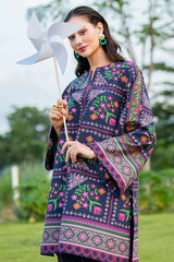 JAZMIN-3PC KHADDAR PRINTED SHIRT WITH KHADDAR PRINTED DUPATTA AND PRINTED TROUSER-GM-2628