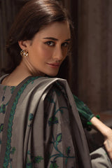 CHARIZMA-3PC KHADDAR PRINTED SHIRT WITH KHADDAR PRINTED DUPATTA AND PRINT TROUSER-GM-2650