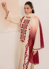 IZEL-3PC LAWN EMBROIDERED SHIRT WITH CHIFFON TYE&DYE DUPATTA AND TROUSER-GM-4649