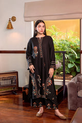 URGE-2PC DHANAK EMBROIDERED SHIRT AND EMBROIDRED TROUSER-GM-132