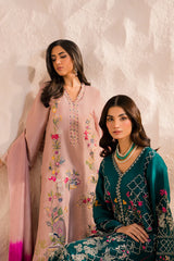 MIRANA-3PC LAWN EMBROIDERED SHIRT WITH CHIFFON TYE&DYE DUPATTA & TROUSER-GM-4506
