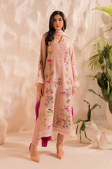 MIRANA-3PC LAWN EMBROIDERED SHIRT WITH CHIFFON TYE&DYE DUPATTA & TROUSER-GM-4506