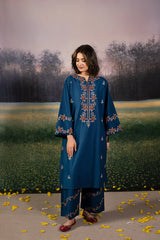 URGE-2PC LAWN EMBROIDRED SHIRT WITH LAWN EMBROIDRED TROUSER-GM-3483