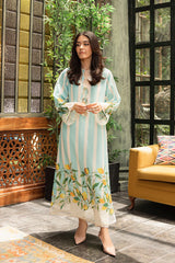 Lulusar-2pc Shemoz Silk Print With Shemoz Silk Trouser-GM-2017